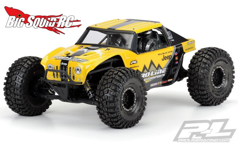 Pro-Line Jeep Wrangler Rubicon Clear Body for the Axial Yeti « Big Squid RC  – RC Car and Truck News, Reviews, Videos, and More!