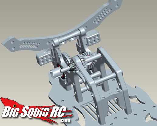 Usukani RWD shaft conversion for the Sakura D4 drifter « Big
