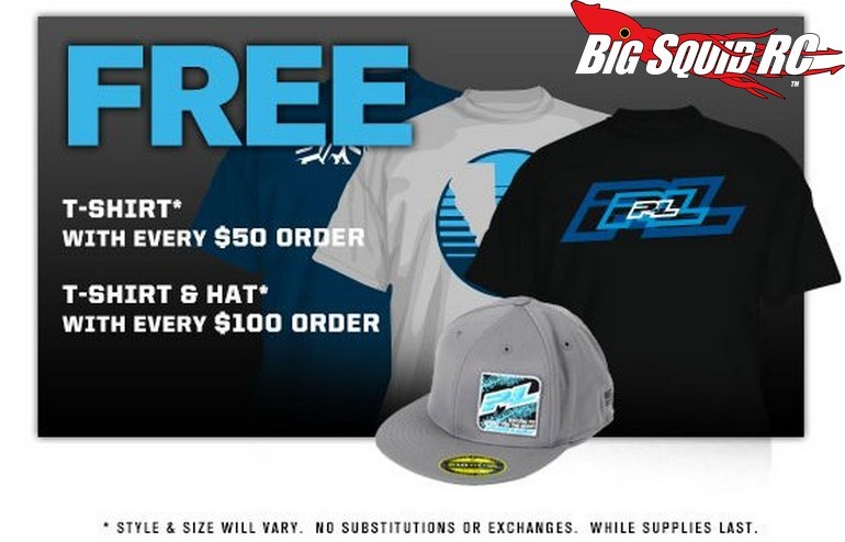 Free Pro-Line Shirt Hat