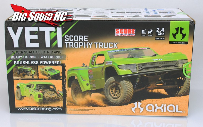 axial yeti trophy truck