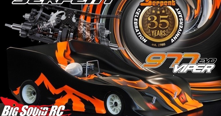 新品サーパント35周年Viper 977 Evo 1/8レーシング　エンジンカー Serpent VIPER 977-EVO 35th Anniversary Limited Edition « Big Squid