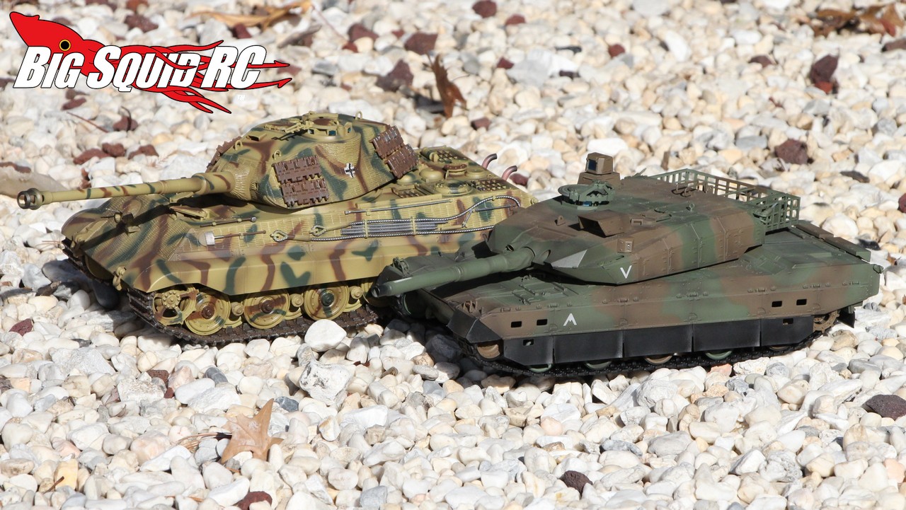VS Tanks 1/24 King Tiger Porsche & Japanese Type 10 Review