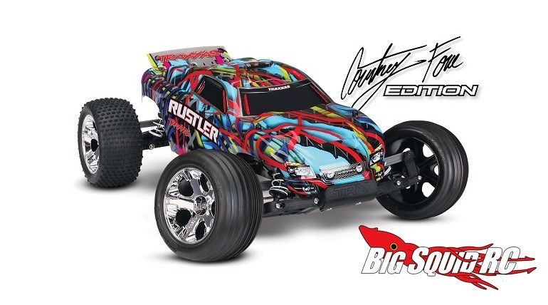 traxxas rustler pink edition