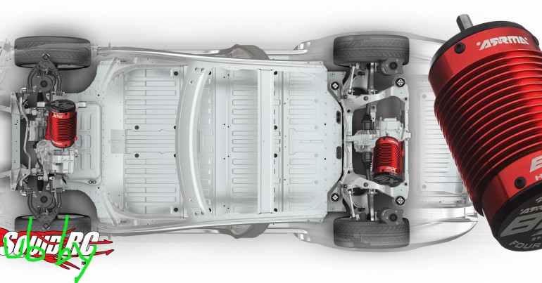 tesla model 3 rc car