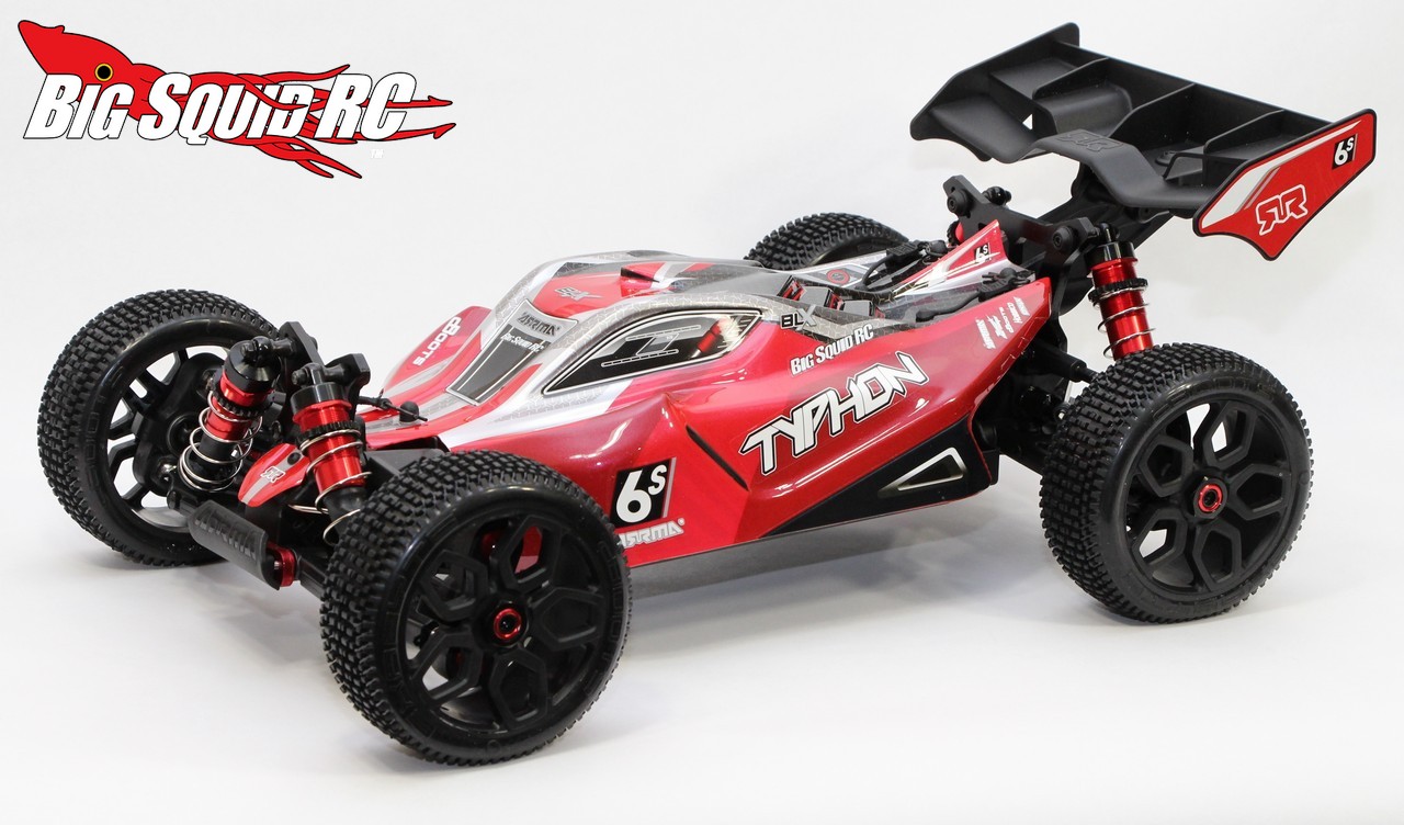 arrma typhon 4x4 rc buggy