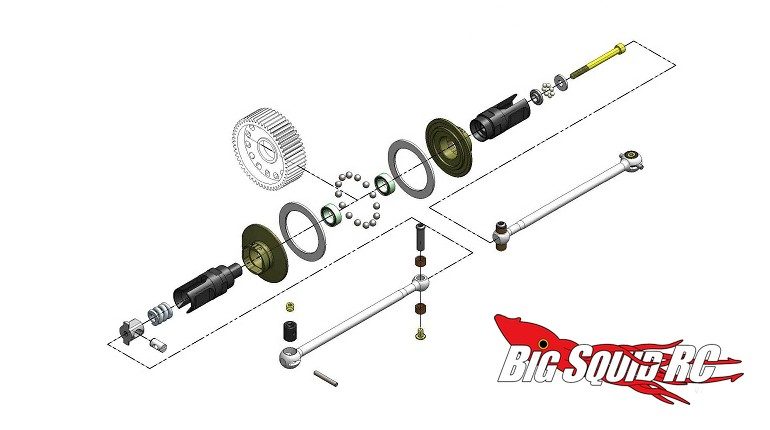 MIP Roller Pucks Bi-Metal Drive System TLR 22 3.0