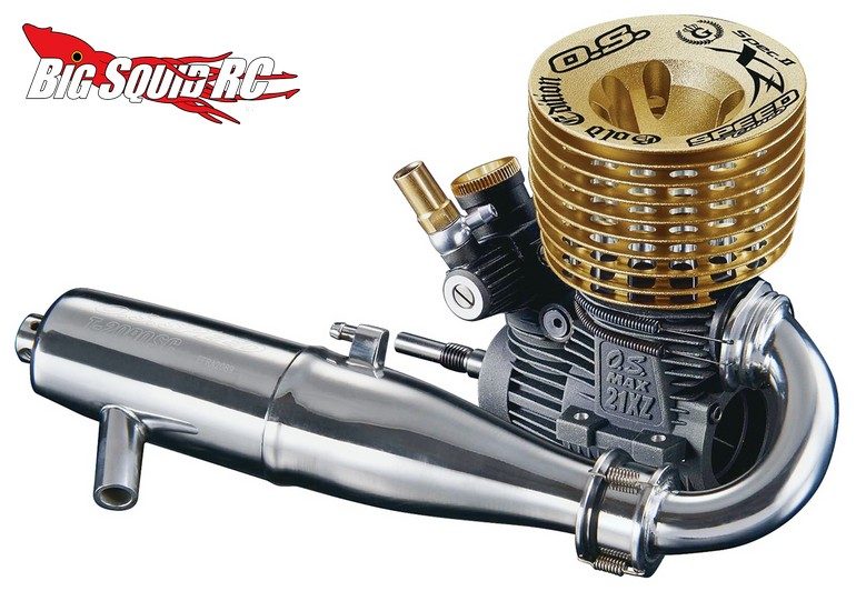 O.S. Engines 21XZ-B Speed Spec II Gold Edition & Glow Plug