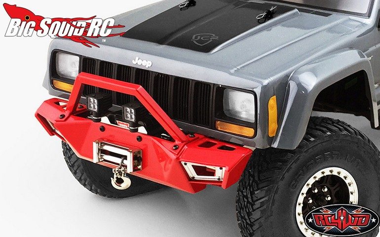 RC4WD Red Metal Front Bumper Axial SCX10 I II