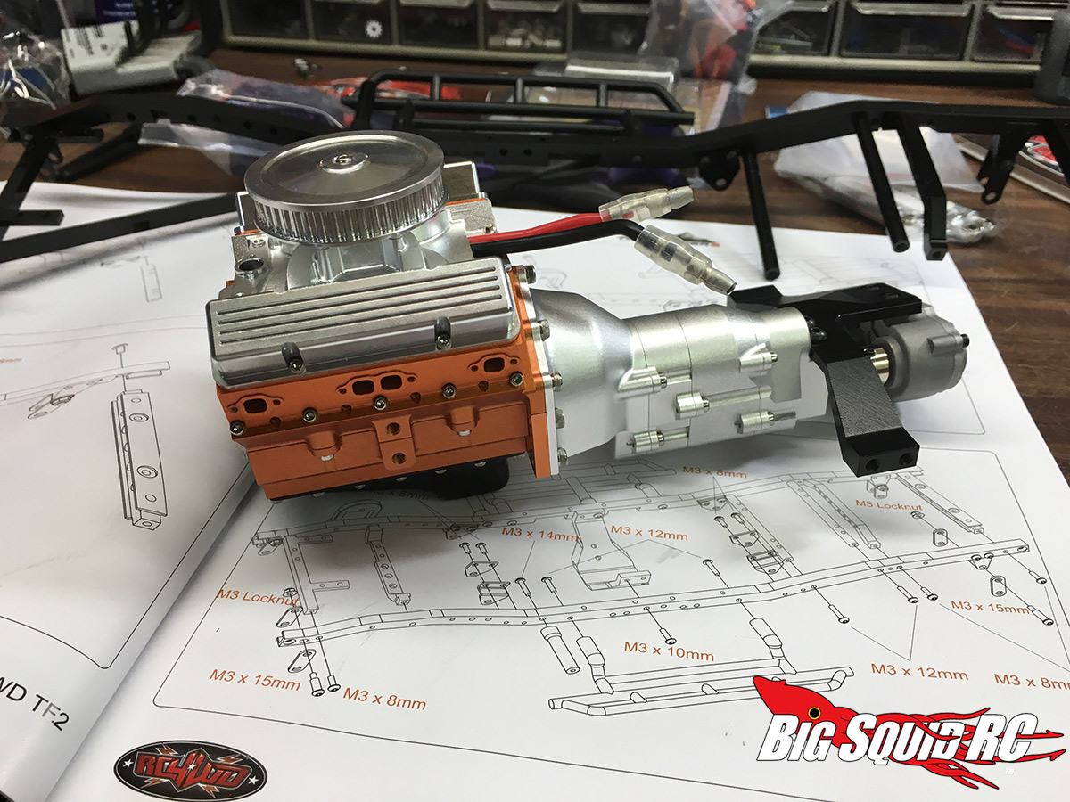 Review - RC4WD Scale V8 Engine And Ultimate Single.