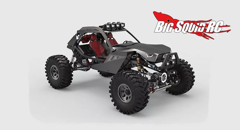 Kit Auto Telecomandata Capo Sixer1 1/6 CD15828 - Modello Crawler In Scala - Non Verniciato E Smontato - Fai Da Te