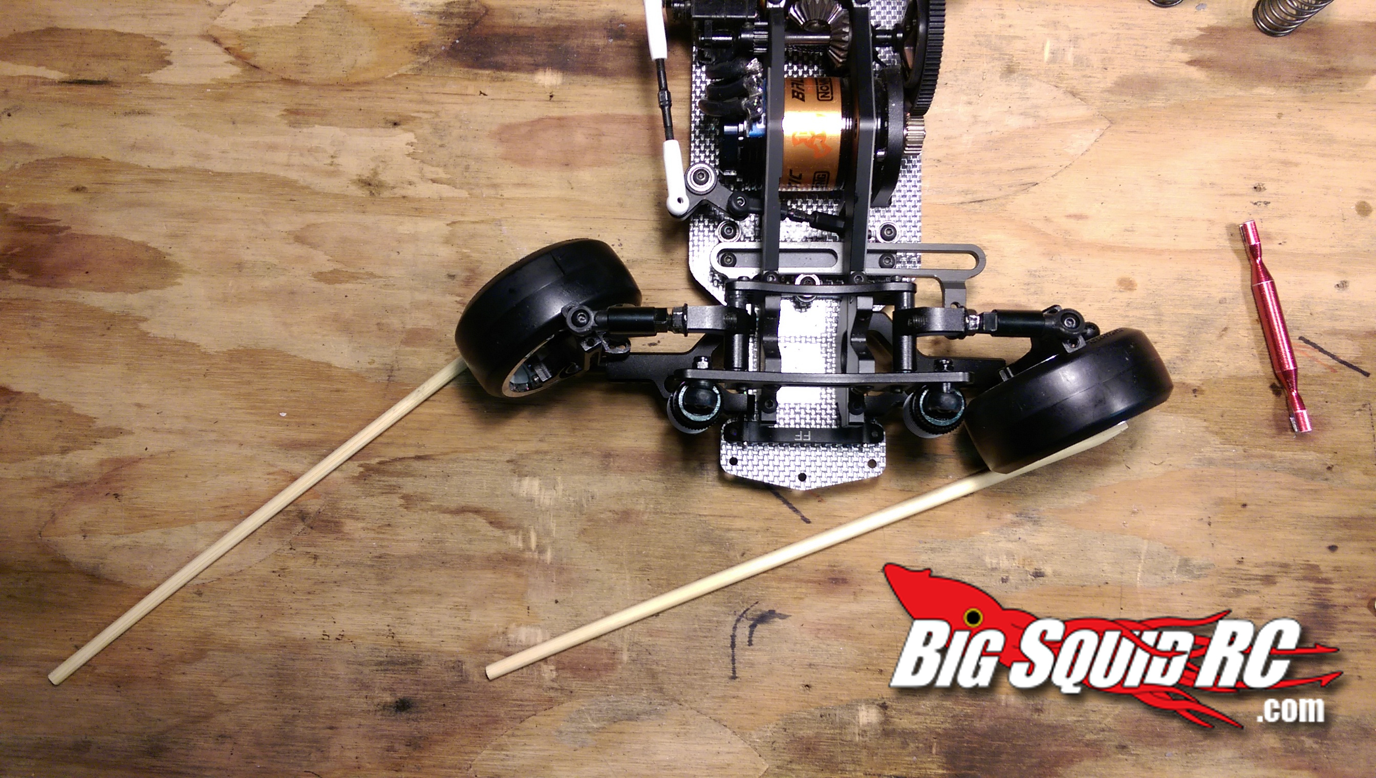 rc drift steering angle