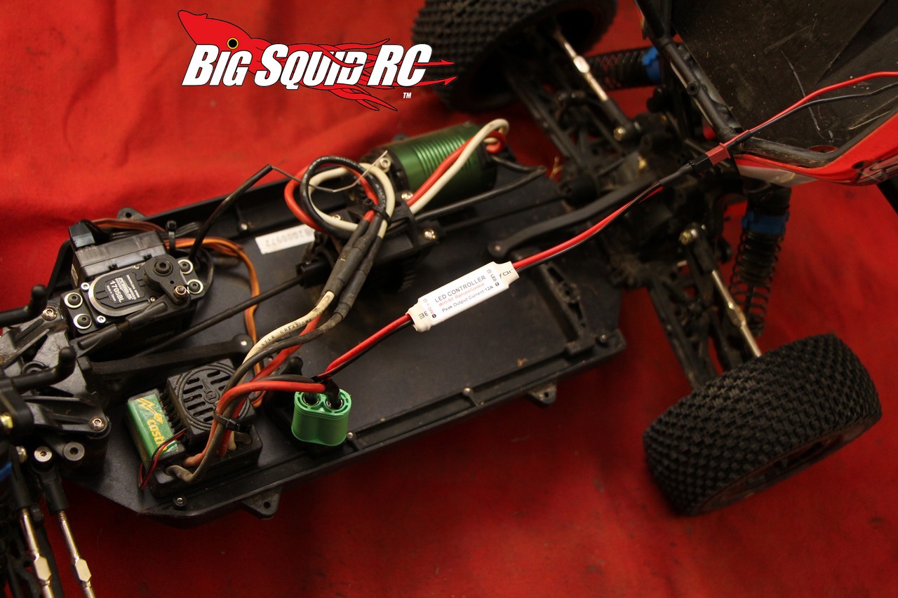 rc car led light controller