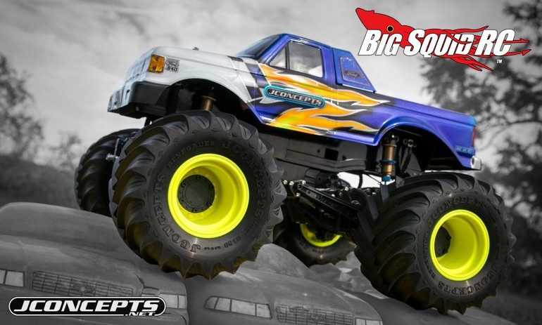 JConcepts Yellow Tribute Monster Truck Wheel