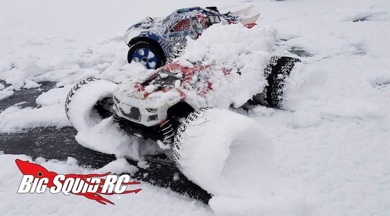 Snow Blasting With ARRMA RC