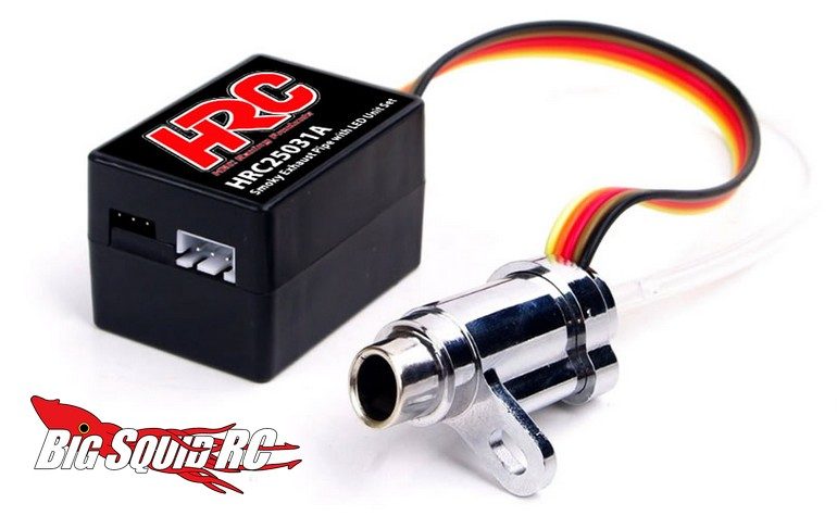 HRC Racing Exhaust Pipe W Smoke Generator Big Squid RC RC Car