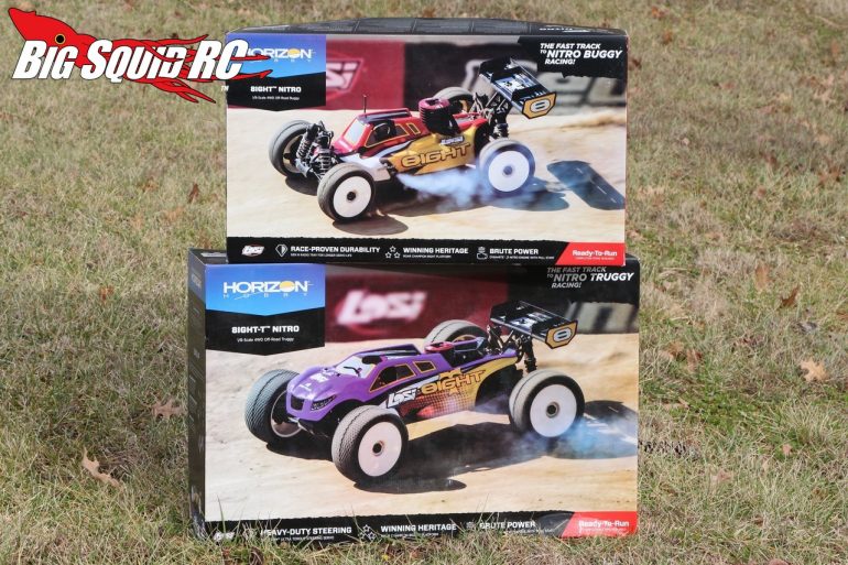 Losi EIGHT Nitro Buggy EIGHT-T Nitro Truggy Unboxing