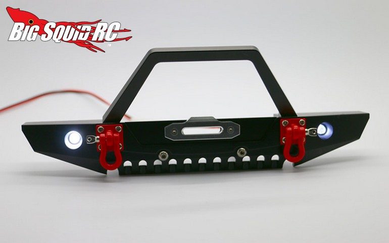 HRC Racing Aluminium Crawler Bumpers LED