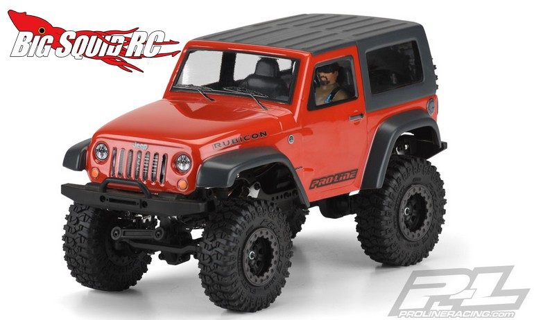 Pro-Line Jeep Wrangler Rubicon Body with Interior