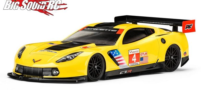corvette rc drag body