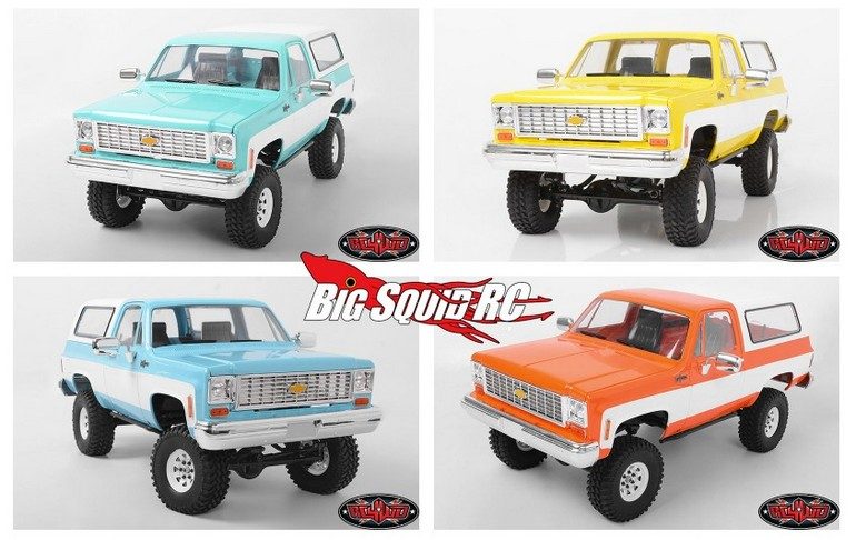 RC4WD Blazer New Colors