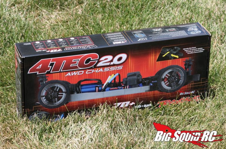 Traxxas 4-Tec 2.0 VXL Chassis Unboxing
