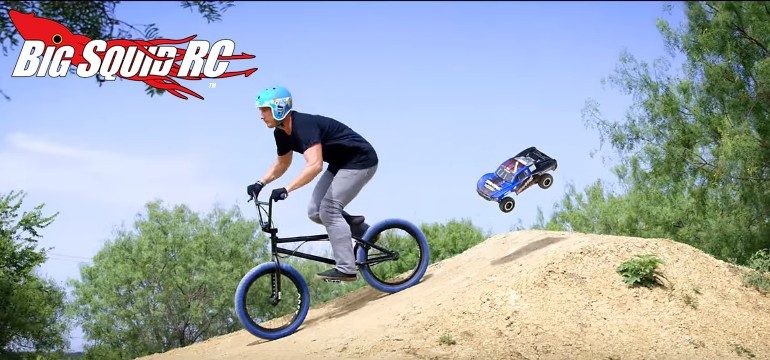 Traxxas RC vs. BMX Freestyle Video