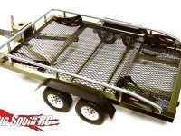 Integy Flatbed Dual Axle Car Trailer Kit