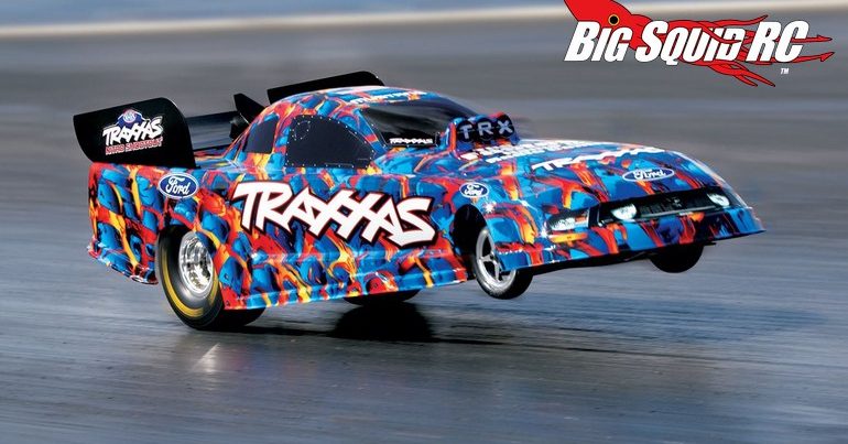 rc mustang drag car