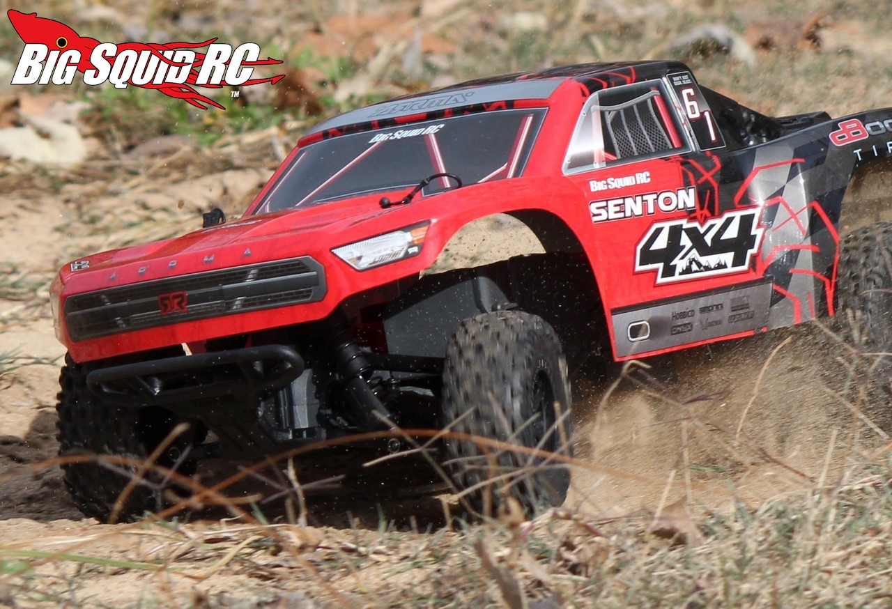 arrma senton 4x4 exploded view