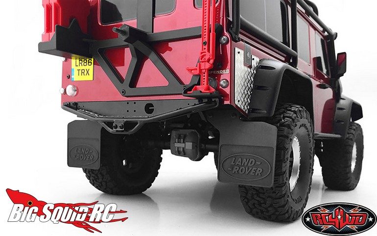 RC4WD Rear Mud Flaps Traxxas TRX-4