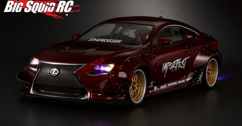 Killerbody RC Lexus RC F Wide Body Kit « Big Squid RC – RC Car and Truck  News, Reviews, Videos, and More!