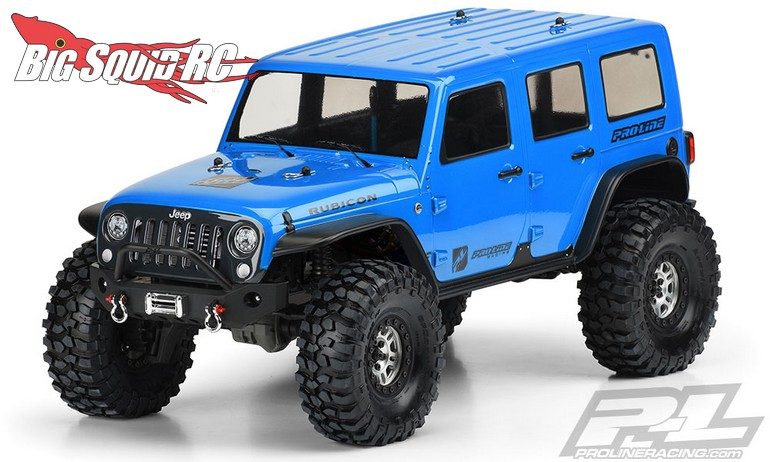 Pro-Line Jeep Wrangler Unlimited Rubicon Clear Body TRX-4