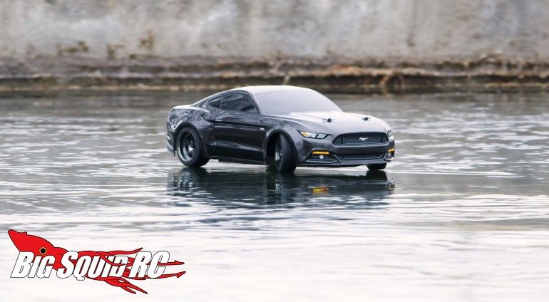Traxxas Ford Mustang Ice Driving Video