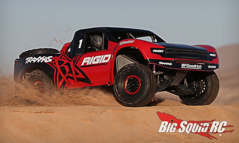 traxxas unlimited desert racer size