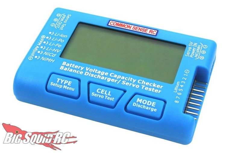 Common Sense RC LiPo Voltage Checker