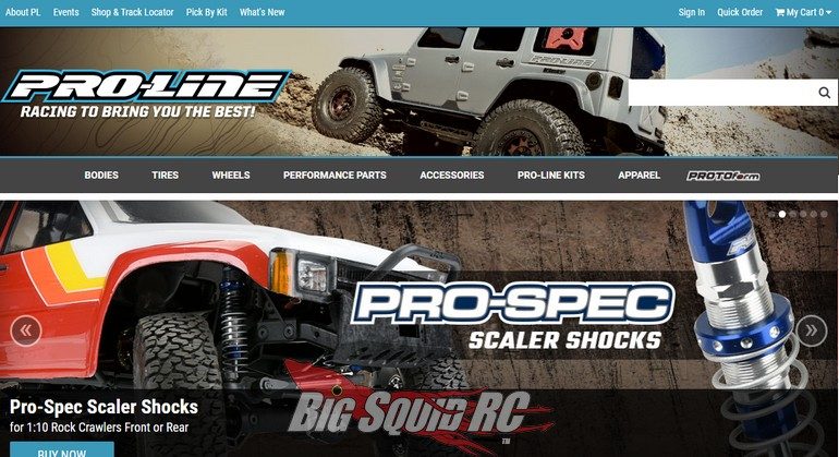 New Pro-Line Website