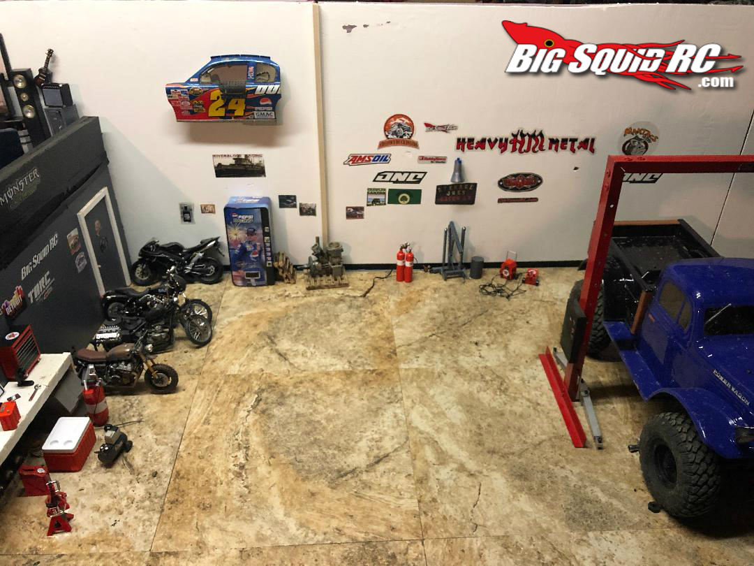 rc car garage