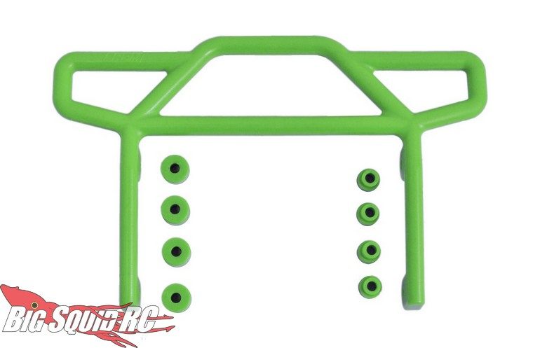 RPM Green Rear Bumper Traxxas Rustler