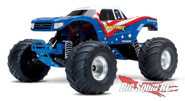 Red White Blue Traxxas Bigfoot