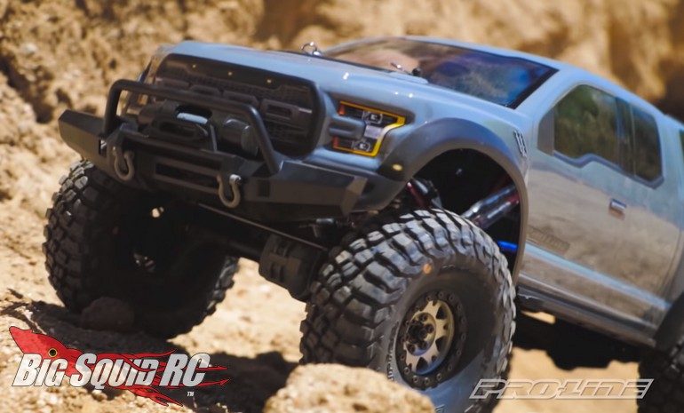 Pro-Line 2017 Ford F-150 Raptor TRX-4 Clear Body