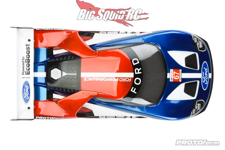 ford gt rc car body