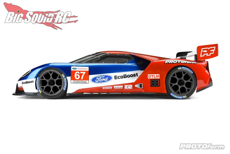 ford gt rc car body