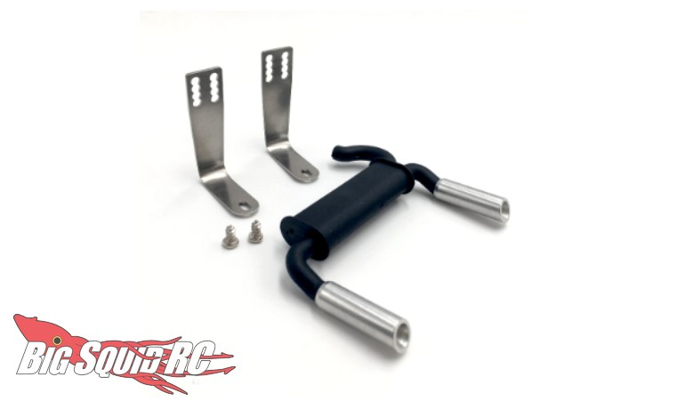 1/10 RC Car DUAL Twin METAL EXHAUST Scale Muffler For Body Shells Accessories