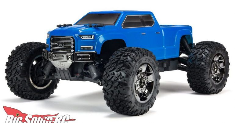 ARRMA 10th Scale Big Rock Crew Cab 4x4 3S BLX Brushless RTR