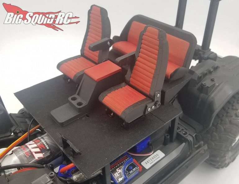 Exclusive RC Traxxas TRX-4 Bronco Scale Interior