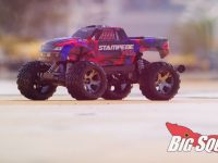 Traxxas Stampede VXL Red Green Video