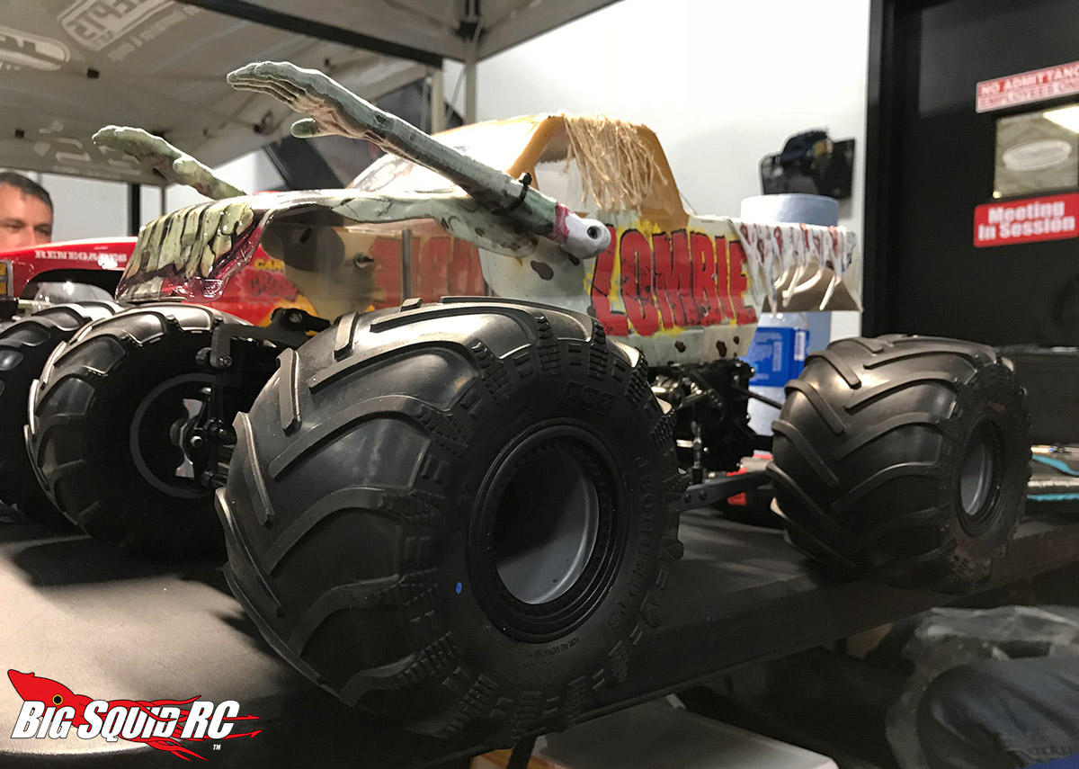 Photos of the new BKT Tires Monster Jam Truck