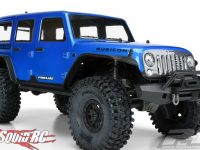 Pro-Line Pre-Painted Blue Jeep Wrangler Unlimited Rubicon Body