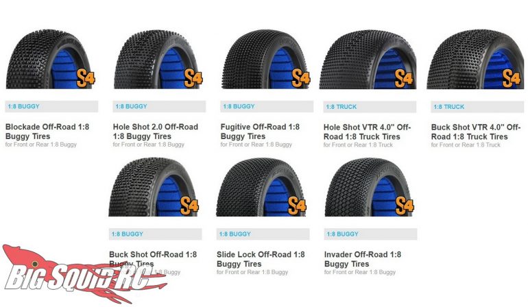 Pro-Line S4 Compound Race Tires