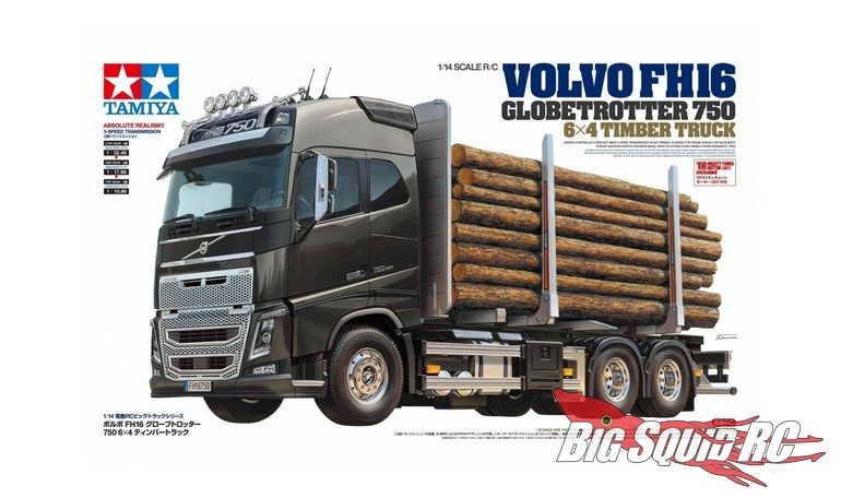 Tamiya Volvo FH16 Globetrotter 750 6×4 Timber